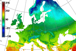 BIO1: Annual mean temperature (°C*10)